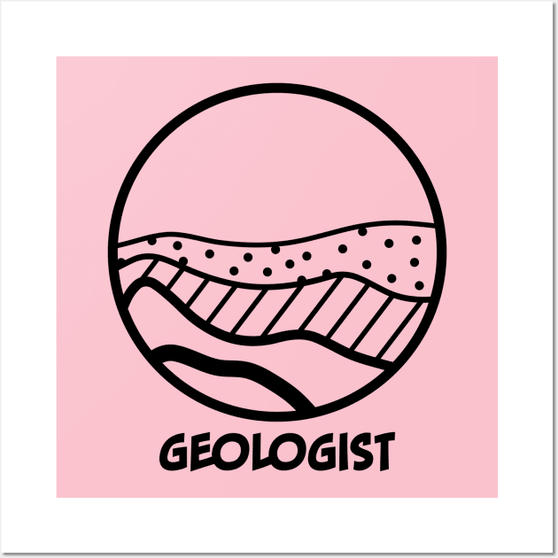 Geologist Wall Art by schlag.art